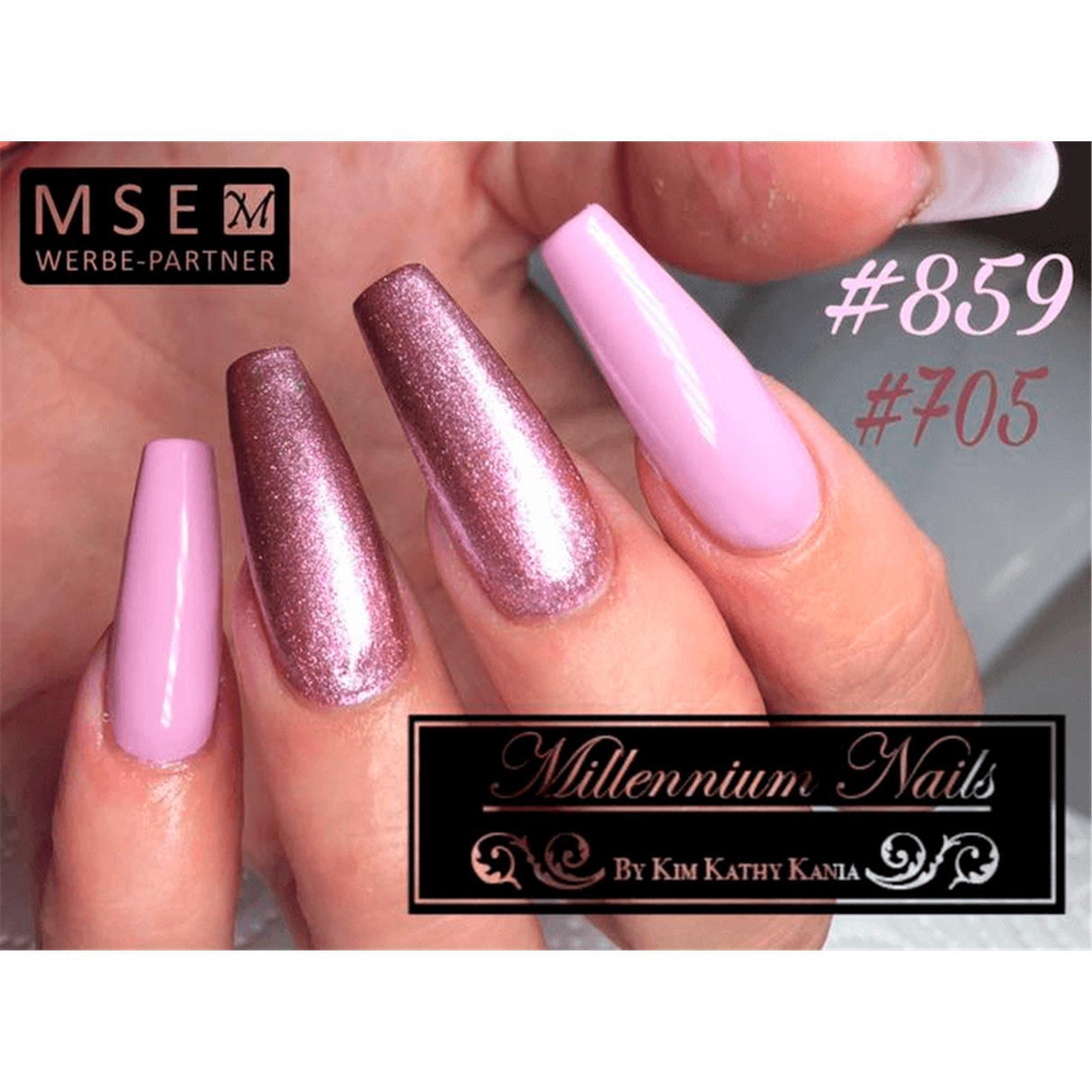 #705 Premium-EFFEKT Color Gel 5ml Metallic - MSE - The Beauty Company