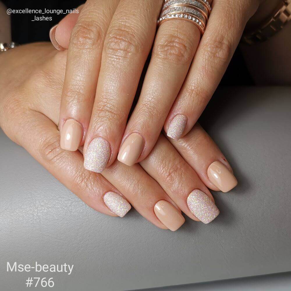 #766 Premium-EFFEKT Color Gel 5ml Beige - MSE - The Beauty Company