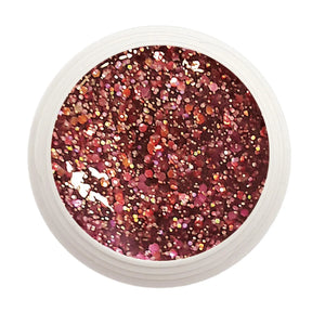 #867 Premium-GLITTER Color Gel 5ml Rot - MSE - The Beauty Company