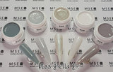 #910 Premium-GLITTER Color Gel 5ml Weiss feines Multicolorglitter - MSE - The Beauty Company