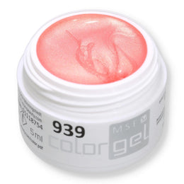 #939 EFFEKT Farbgel 5ml Rosa mit super dezentem gold/grün schimmer