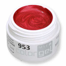 #953 EFFEKT Farbgel 5ml rot mit rot Schimmer