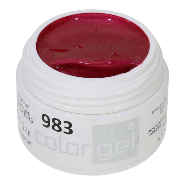 #983 Effekt Farbgel 5ml Rot - MSE - The Beauty Company