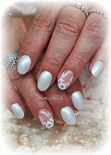 #P-02 Mother of Pearl EFFEKT Color Gel 5ml Weiss - MSE - The Beauty Company