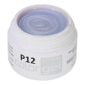 #P-12 Mother of Pearl EFFEKT Color Gel 5ml Weiss - MSE - The Beauty Company