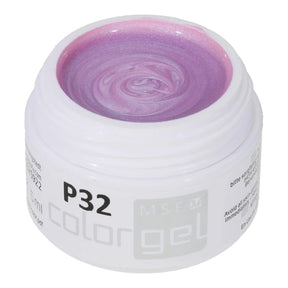 #P-32 Mother of Pearl EFFEKT Color Gel 5ml Rosa - MSE - The Beauty Company