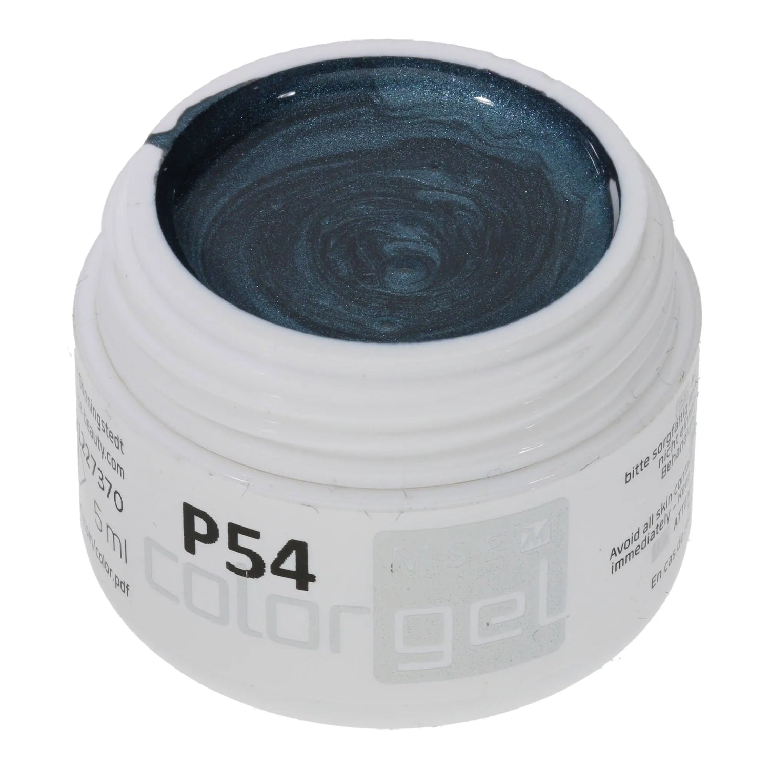 #P-54Mother of Pearl EFFEKT Color Gel 5ml Schwarz - MSE - The Beauty Company