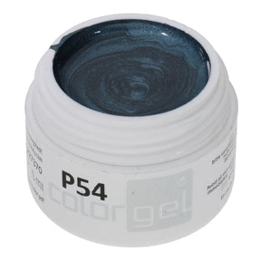 #P-54Mother of Pearl EFFEKT Color Gel 5ml Schwarz - MSE - The Beauty Company