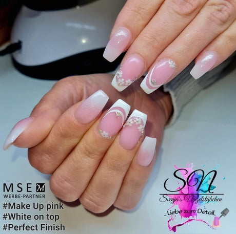 MSE Gel 504: White On Top Gel 15ml - MSE - The Beauty Company