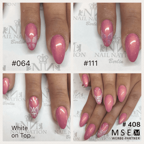 MSE Gel 504: White On Top 50ml - MSE - The Beauty Company