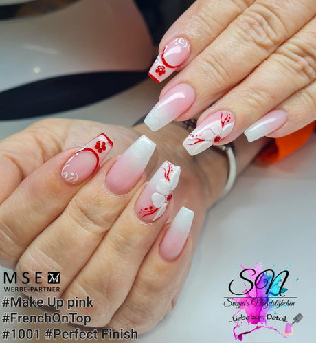 MSE Gel 504: White On Top 50ml - MSE - The Beauty Company