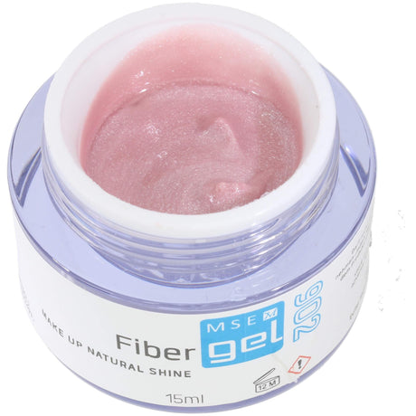 MSE Gel 902: Building Fiber Gel Make Up Natural Shine 15ml - MSE - The Beauty Company